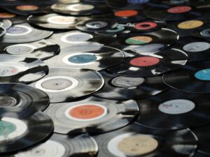 Ziet Zwart van het Vinyl