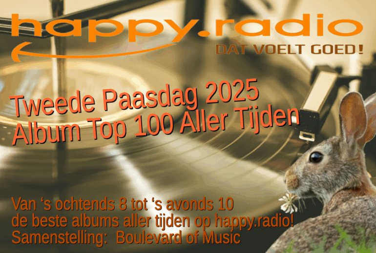 2e paasdag: Album Top100 aller tijden