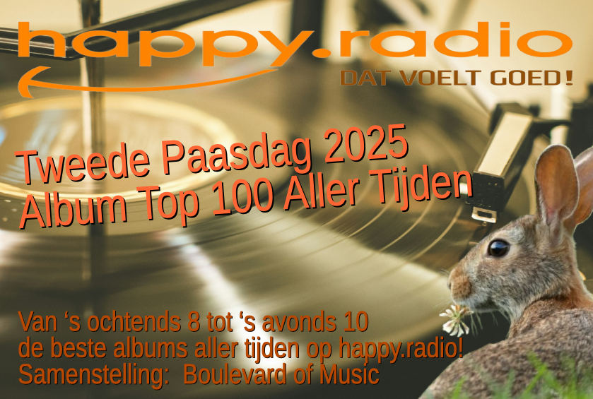 2e paasdag: Album Top100 aller tijden